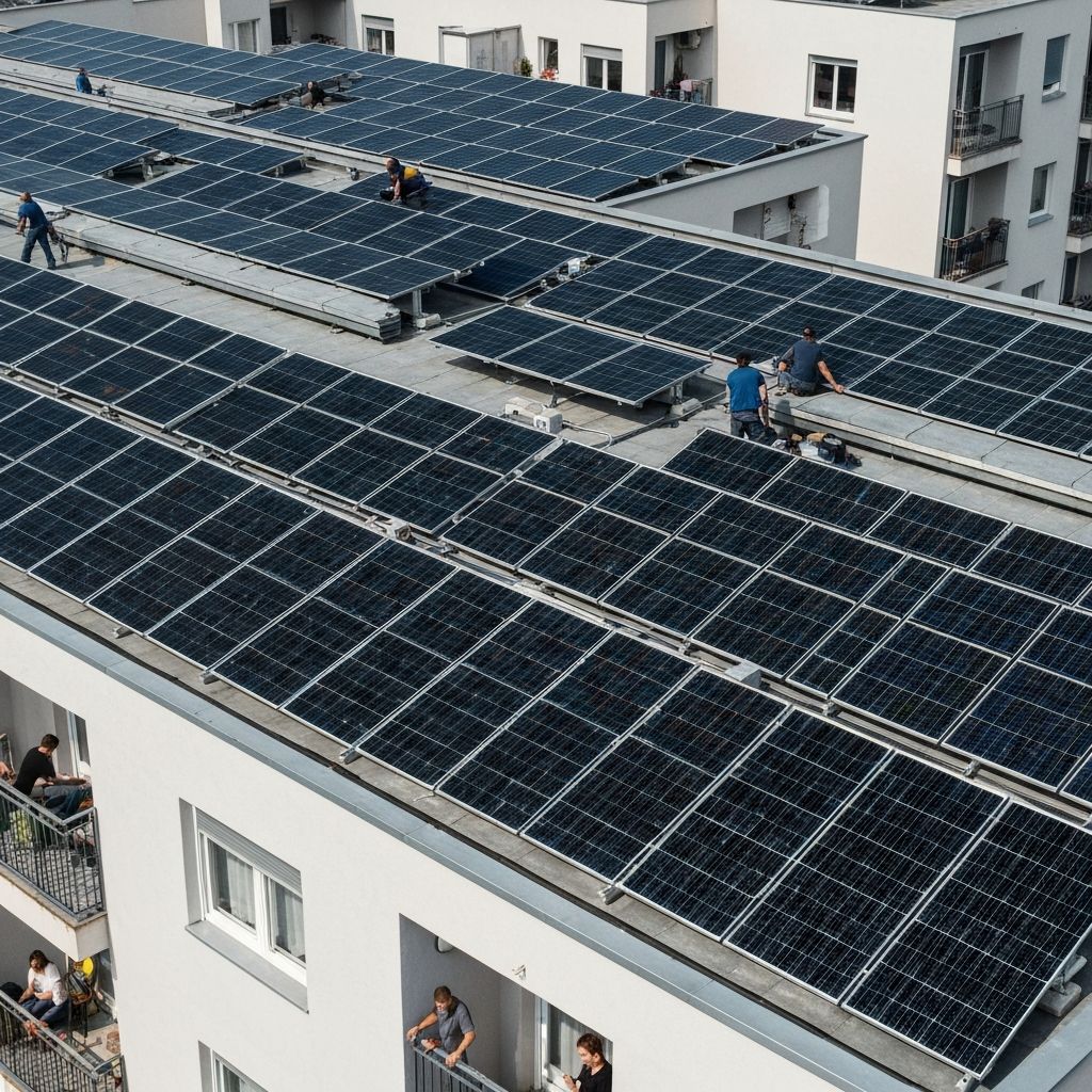 Patel Apartment Complex - 10KW System