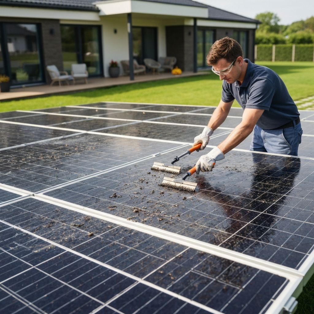 Solar Panel Maintenance Tips